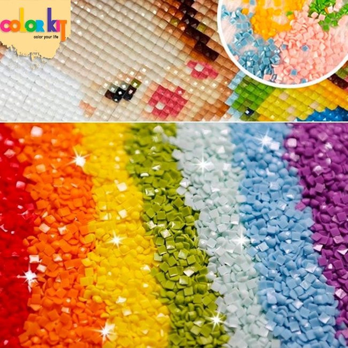 Kit de peinture diamant sur cadre 40 50 cm ciel étoilé avec Etsy