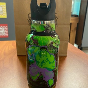 Hulk Smash Water Bottle 