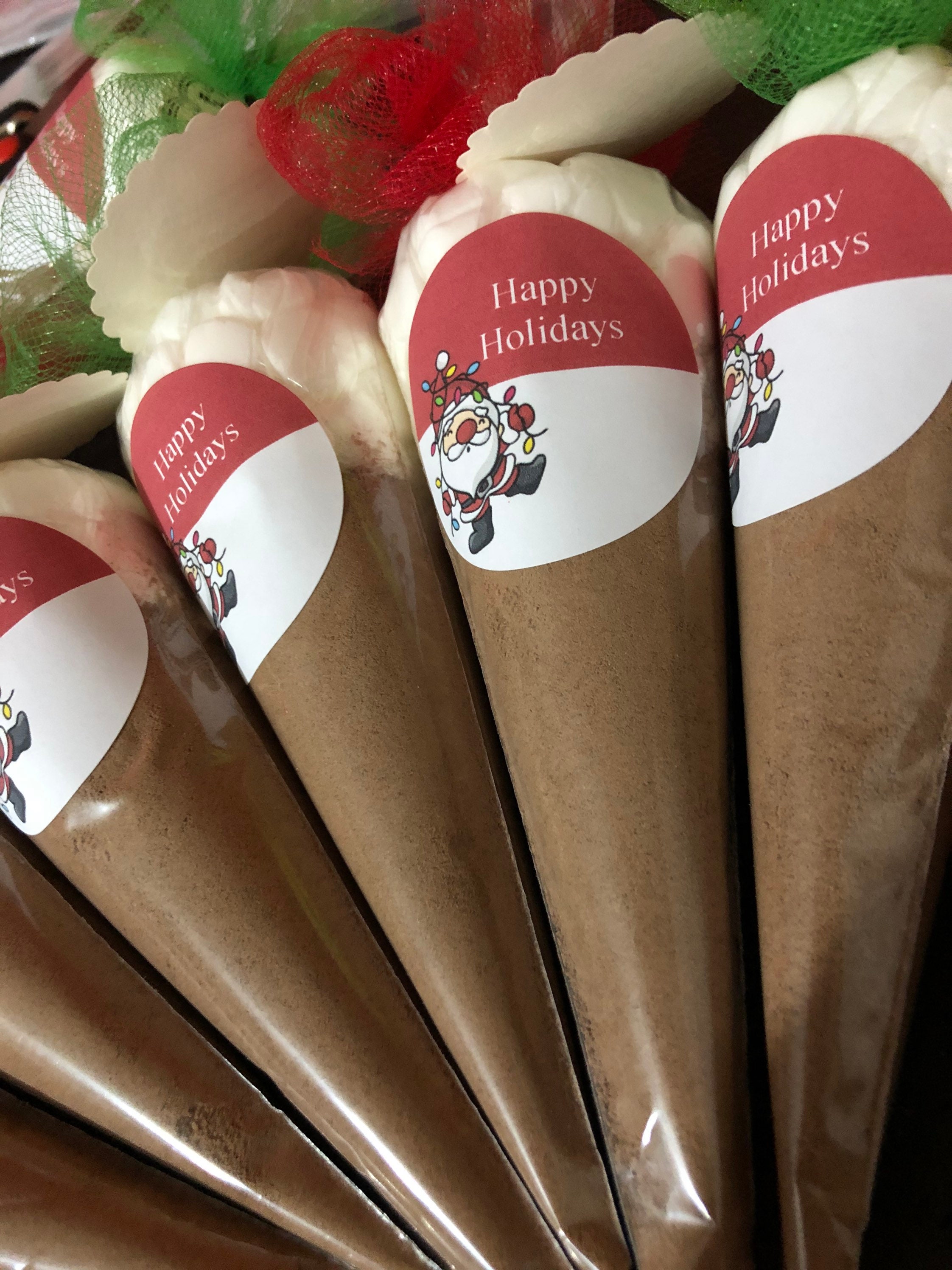 150 Cocoa ConesHot Chocolate Cone Favors Hot Chocolate Etsy