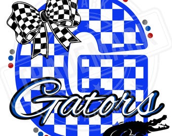 Dickinson Gators Maskottchen: Checkered G, Schulspirit (Digital Download)