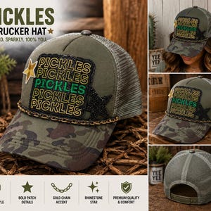 Pickles Trucker Hat – Fun, Trendy & Full of Personality