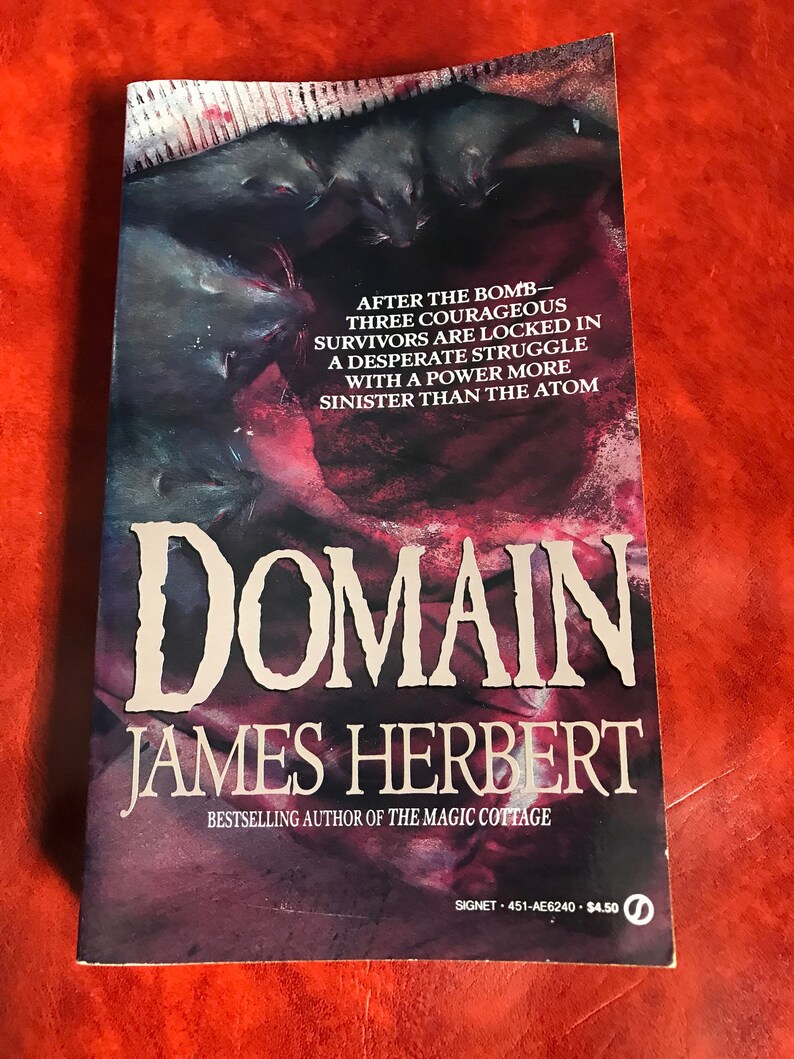Domain Rats Trilogy Book Iii By James Herbert Vintage Etsy