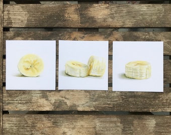 Mini banana prints, 4x4"