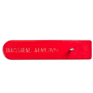 Imperial Cast Aluminum Replacement Flag - Rustproof Replacement Flag Durable Powder-Coated Finish, Flag Only, No Housing Included