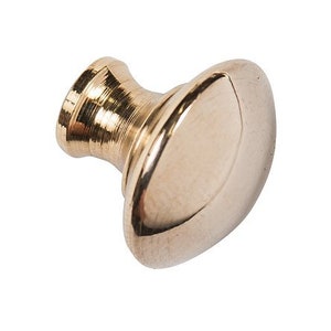 Small Brass Knob Replacement for Mailbox Flag | Durable, Stylish Brass Hardware for Flags | Easy Installation, Ideal for Home Mailboxes