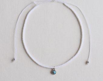 Waves | Waterproof Beaded Choker Necklace Adjustable | WaveBoxx