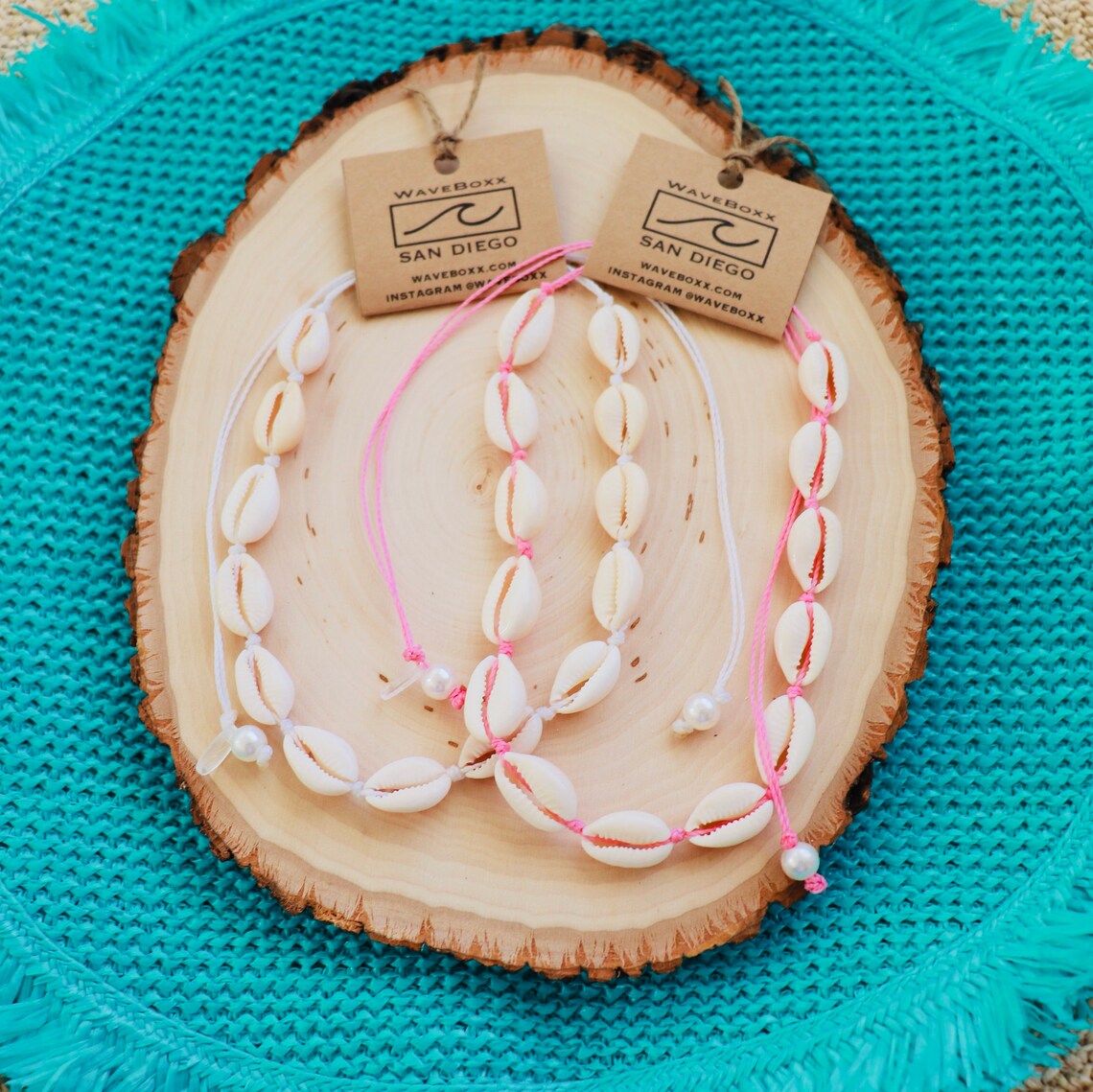 Whitevsco Cowrie Shell Choker Necklace Etsy