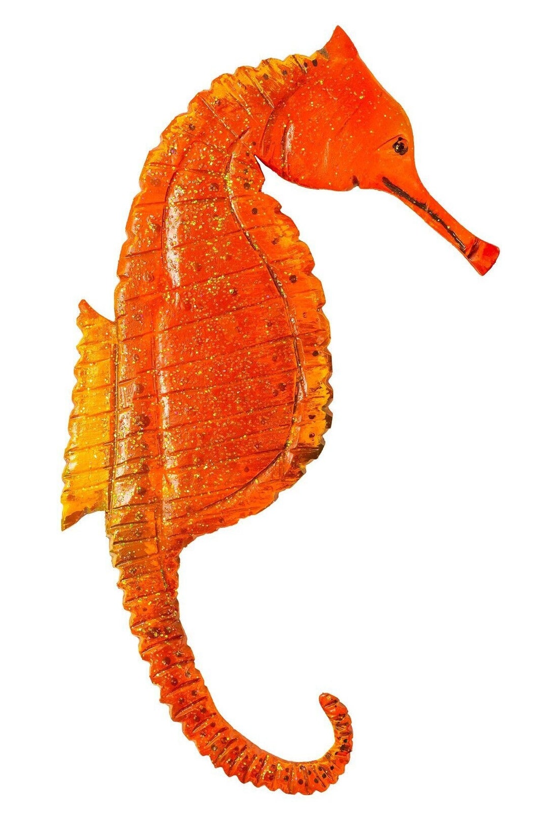 Wood Seahorse Wall Art Tropical Art Decor Sea Art Beach Wall Art