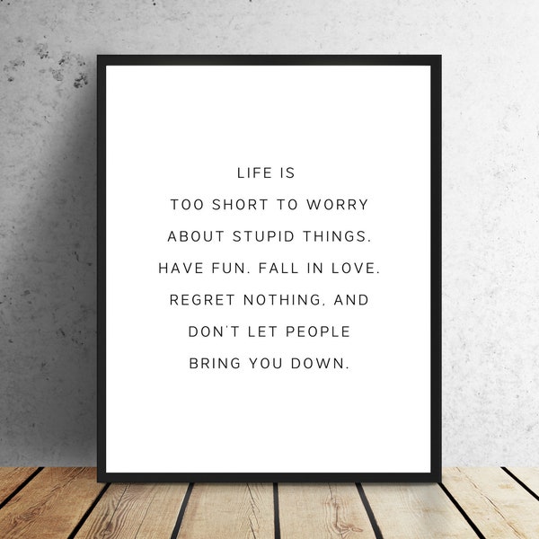 Large Wall Quotes Etsy