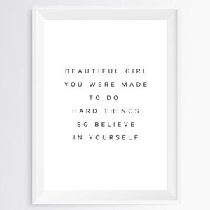 Makeup Wall Art, Beautiful Girl, Bathroom Wall Art, Teen Room Decor, Dorm Decor, Makeup Printable, Makeup Print, Makeup Wall Art Quotes image 8