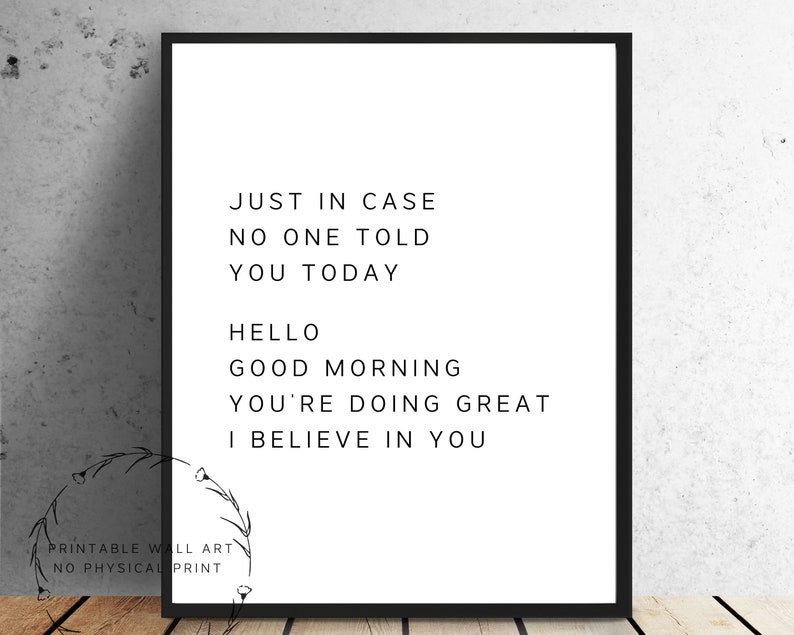 Office Wall Art, Office Decor, Inspirational Wall Art, Quote Wall Art, Motivational Quotes, Motivational Poster, Printable Large Wall Art 