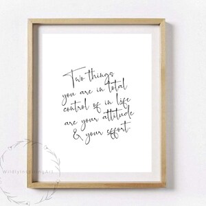 Inspirational Wall Art, Two Things You Are, Dorm Decor, Inspirational Print, Wall Art Quote, Office Decor for Women, Office Decor, Wall Art image 8