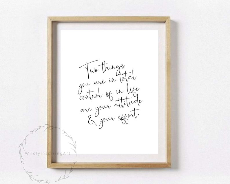 Inspirational Wall Art, Two Things You Are, Dorm Decor, Inspirational Print, Wall Art Quote, Office Decor for Women, Office Decor, Wall Art image 8