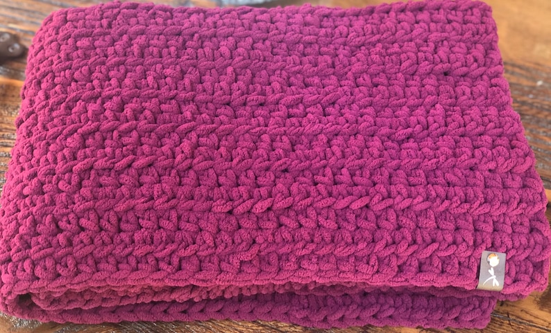 Lapghan chunky Senior Citizen gift Crochet throw grandchild gift Wheelchair lap kids blanket wheelchair throw Handmade lap throw