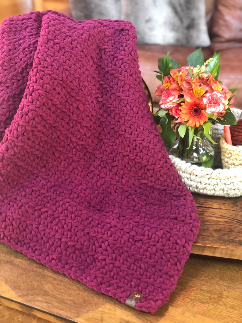 Lapghan chunky Senior Citizen gift Crochet throw grandchild gift Wheelchair lap kids blanket wheelchair throw Handmade lap throw