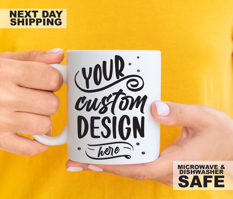 CUSTOM COFFEE Mug Dishwasher Safe Personalized Mug Etsy