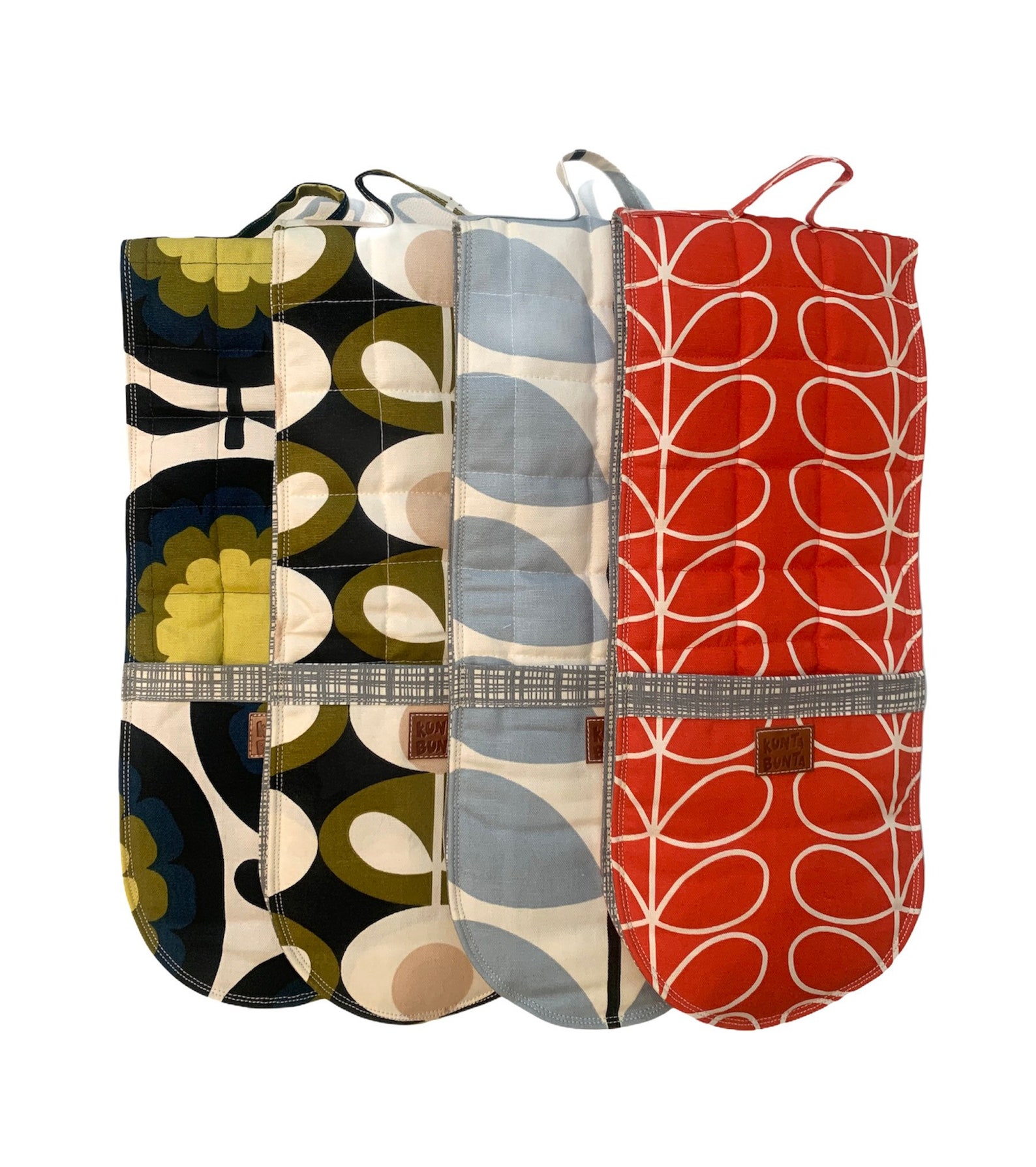 Orla Kiely Doubel Oven Gloves Quiltet 7 Colors Available Etsy Australia