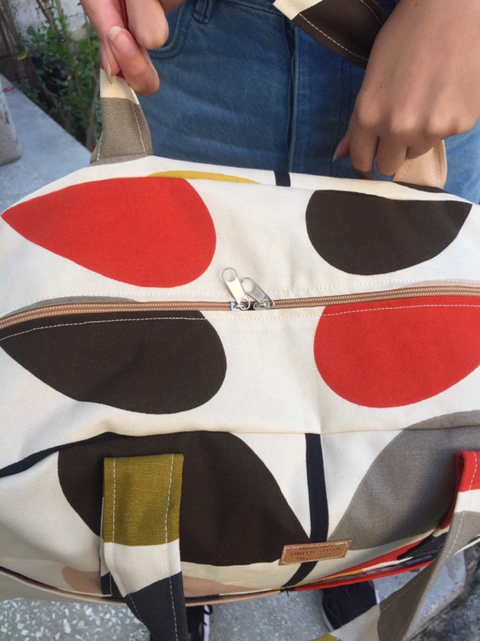Orla Kiely Travelbag MultiStem Weekend bag Retrobag Etsy