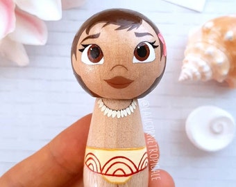 moana peg doll