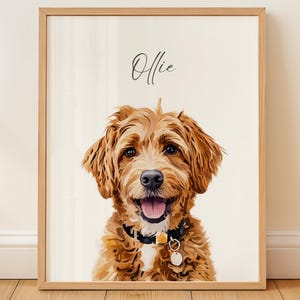 ペットの写真を使ったカスタムペットポートレート、パーソナライズされたデジタル犬ポートレート、猫ポートレート、カスタム犬ポートレート、カスタムペットアート、ペットの描画ポスター