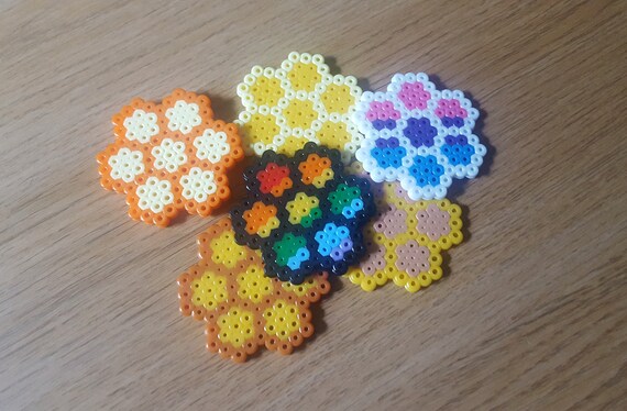 Honeycomb Pixel Art 8 Bit Handmade Gift Idea Magnet Etsy