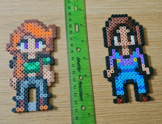 A little late - but my friend and I made Stardew Valley Valentines charms  featuring all the bachelors and bachelorettes in their regular outfits and  wedding gear! ^_^ : r/StardewValley