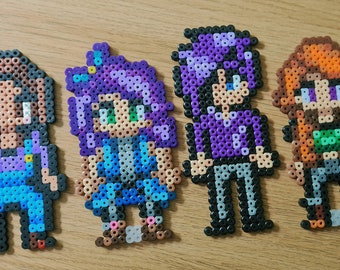 Stardew Valley pixel art | Villagers spouses bachelors bachelorettes marriage | Magnet gift idea