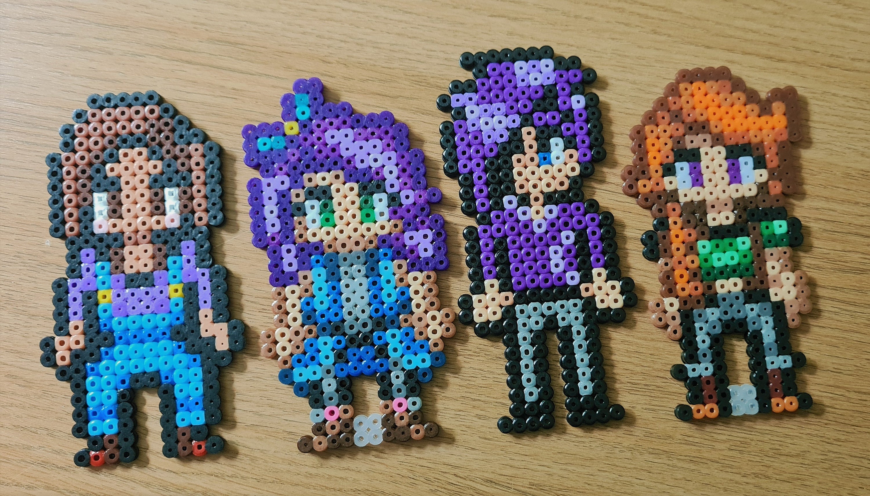 Custom Stardew Valley Character /// Perler, Iron Beads, Beads