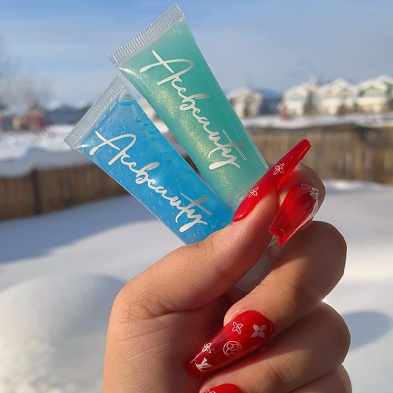 Vinyl Lip Gloss Labels Premium Font Options 25 Count | Etsy