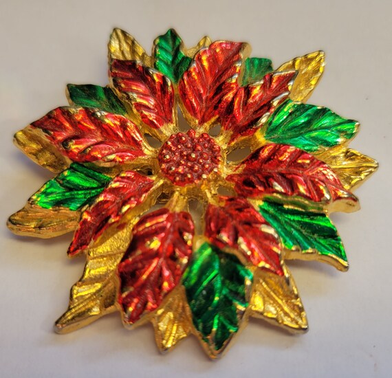 Vintage Christmas Brooches - image 7