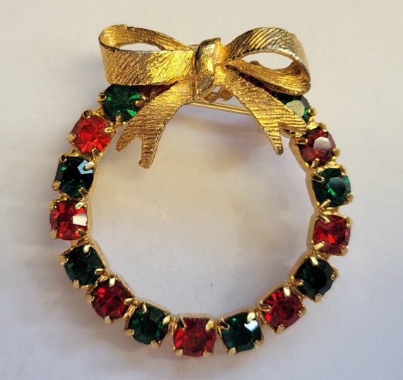 Vintage Christmas Brooches - image 8