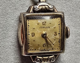 【極美品】STANTON GrooveMaster AL 当時物 Antique 10K Gold Filled Avalon 17 Jewels Ladies Wrist Watch-not