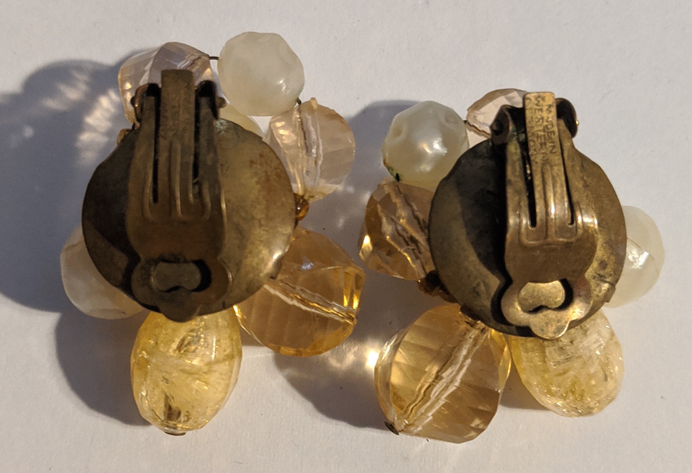 6 Pairs of Vintage Made In Western Germany Clip Earrings Etsy