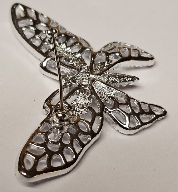 Sarah Coventry 1970s  Madame Butterfly Pin - image 2
