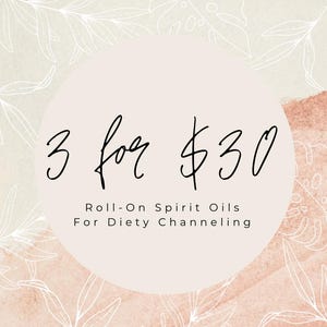 3 for 30 Deal | Roll-On Spirit Oils | Ritual Perfume Oils | Deity Channeling | Goddess Anointing Oils | Vegan & Cruelty-Free Perfume Oils