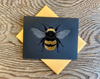 Mr. Bumblebee Blank Note Card