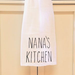 Personalized Flour Sack Towels