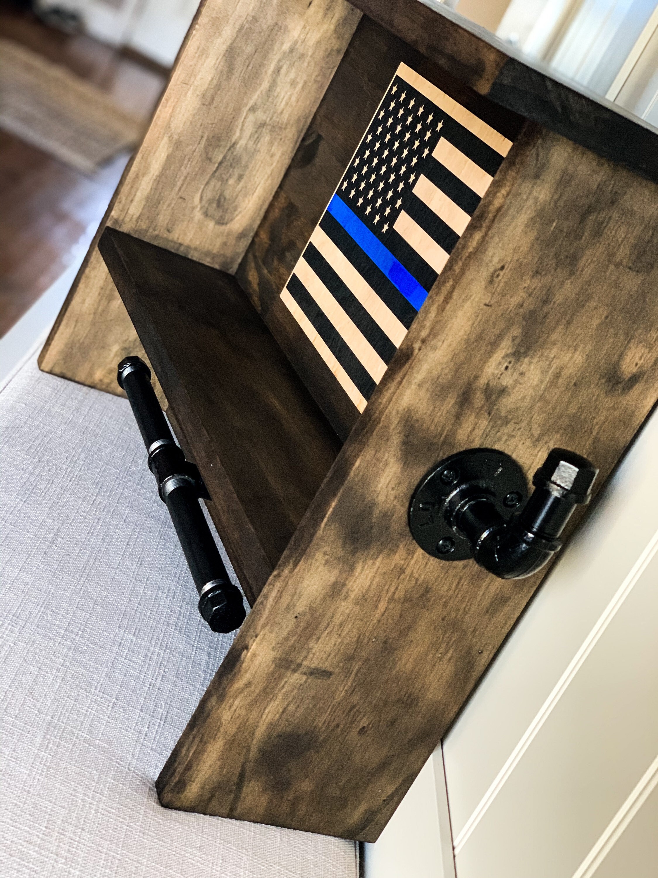 Custom Police Gear Hanger With Vest Hanger and Hat/belt Hanger Etsy UK