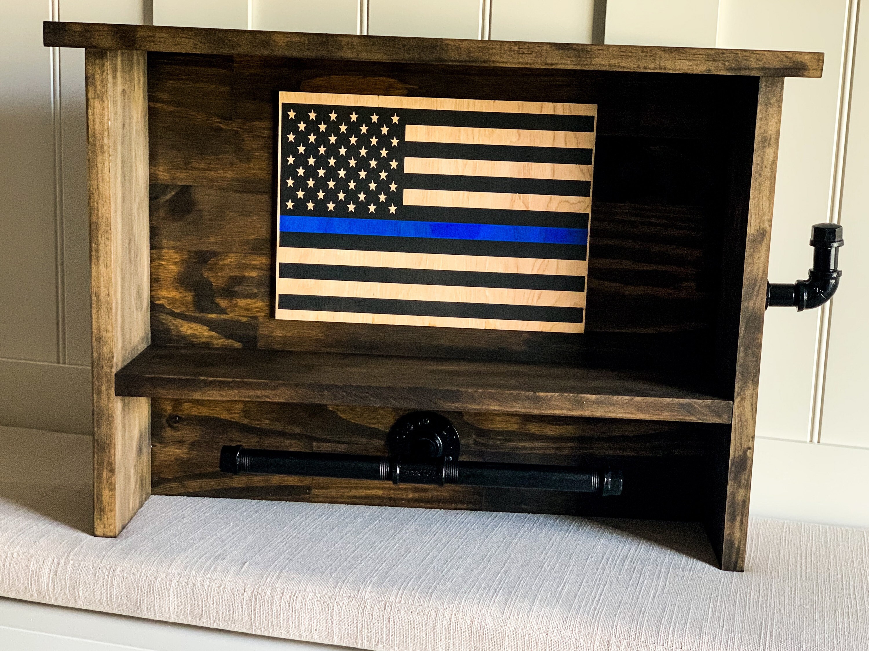 Custom Police Gear Hanger With Vest Hanger and Hat/belt Hanger Etsy UK