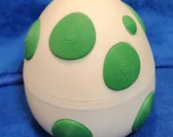 3D Printed Dragon Egg, Spotted Fantasy Easter Egg, Easter Basket Gift, Dragon Decor, Nerdy Gift