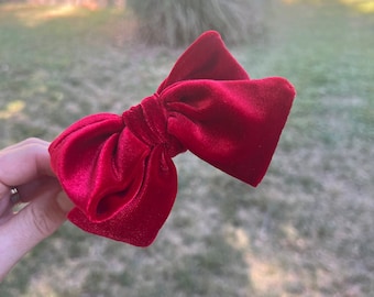 Velvet headband | hard headband | big girl headband| headband with bow |headband for girls | headband for kids