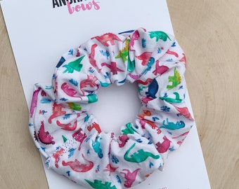 Celestial Dino Bunny Eared Scrunchie