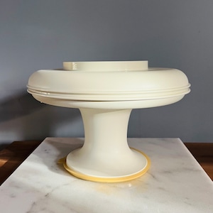 Stojak na ciasto tupperware w stylu vintage, cokół, pojemnik na ciasto, naczynie do dipów