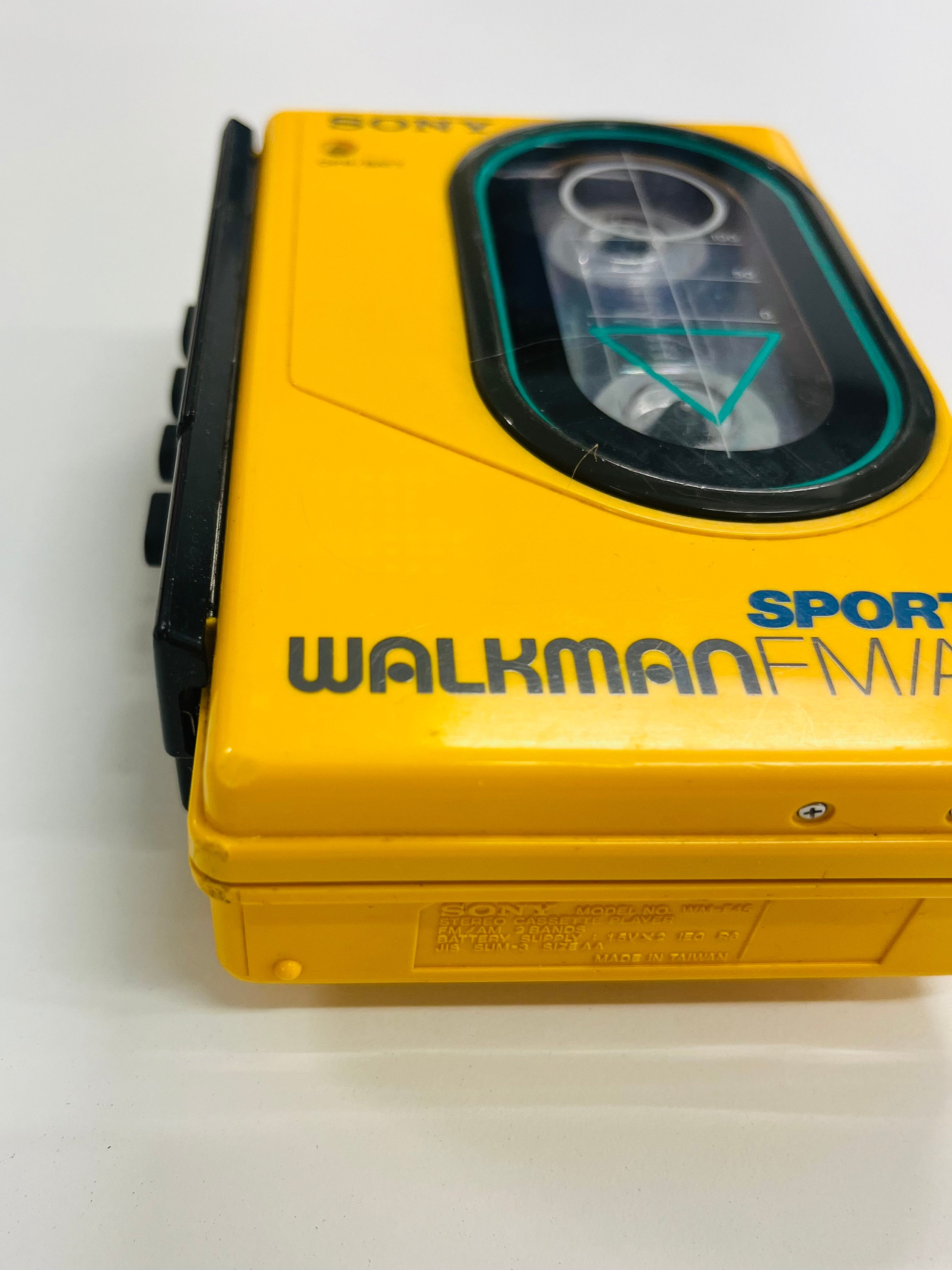 Vintage 1980s Walkman Sony WMF45 Sport Retro Electronics Etsy