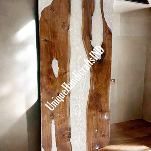 Epoxy Resin Barn Door Epoxy Resin River Door Epoxy Resin Barn Door Wood Hanging Door Epoxy Resin Sliding Door Outdoor Door Home Decor