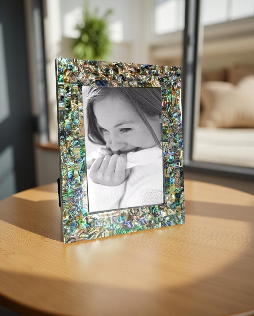 Unique Picture Frame Inlay Personalized Inlay Photo Collage Frame | Random Art Picture Frame ...