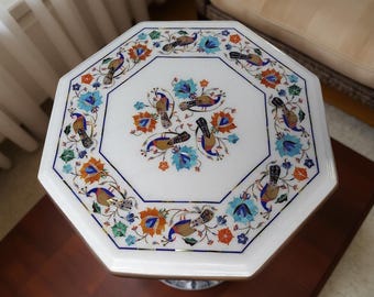 インド大理石テーブル、インド タージマハール・アグラ地方 大理石