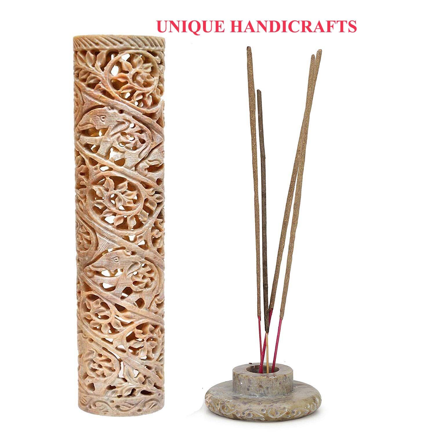 Handcrafted Soapstone Marble Crafted Work Incense Etsy