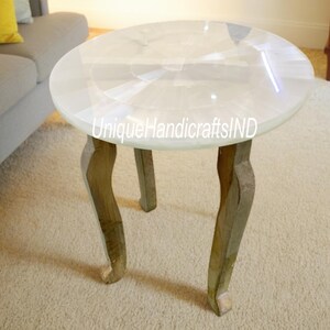 Selenite Table Top,Selenite Coffee Table Top,Selenite Round Dining Table Top,Selenite Counter Table Top,Home Decor Sun Rays Design