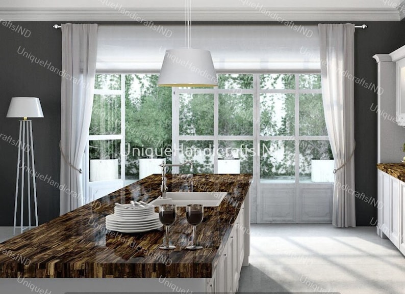 Natural Tiger Eye Dining Table Slab for Kitchen and Counter Etsy